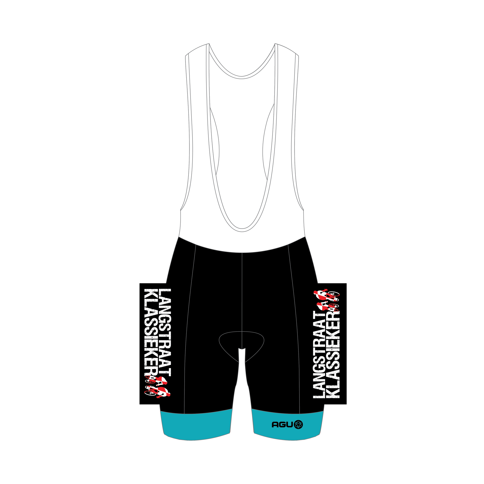 Langstraat Klassieker - Essential Bib short