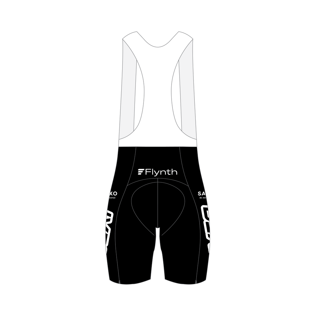 SAXO - Bibshort black pad - Pro