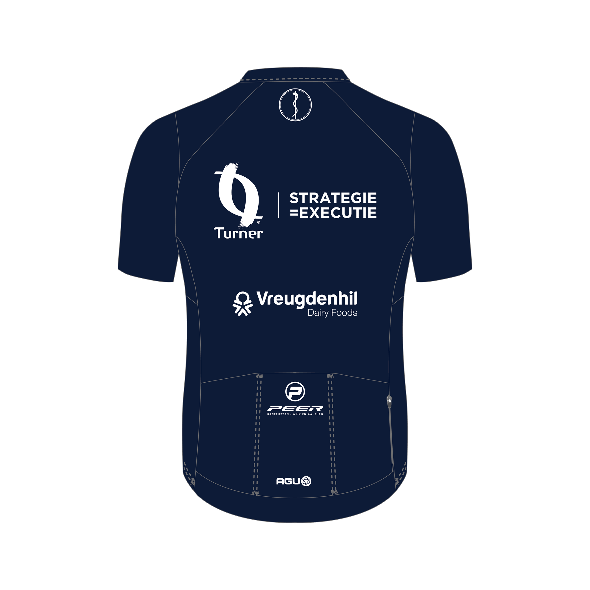 Turner - Vreugdenhil - Elite Jersey korte mouwen (donkerblauw)